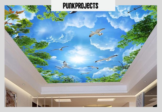 Alternative to ceiling tiles