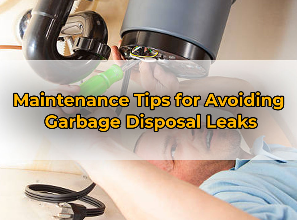 Maintenance Tips for Avoiding Garbage Disposal Leaks